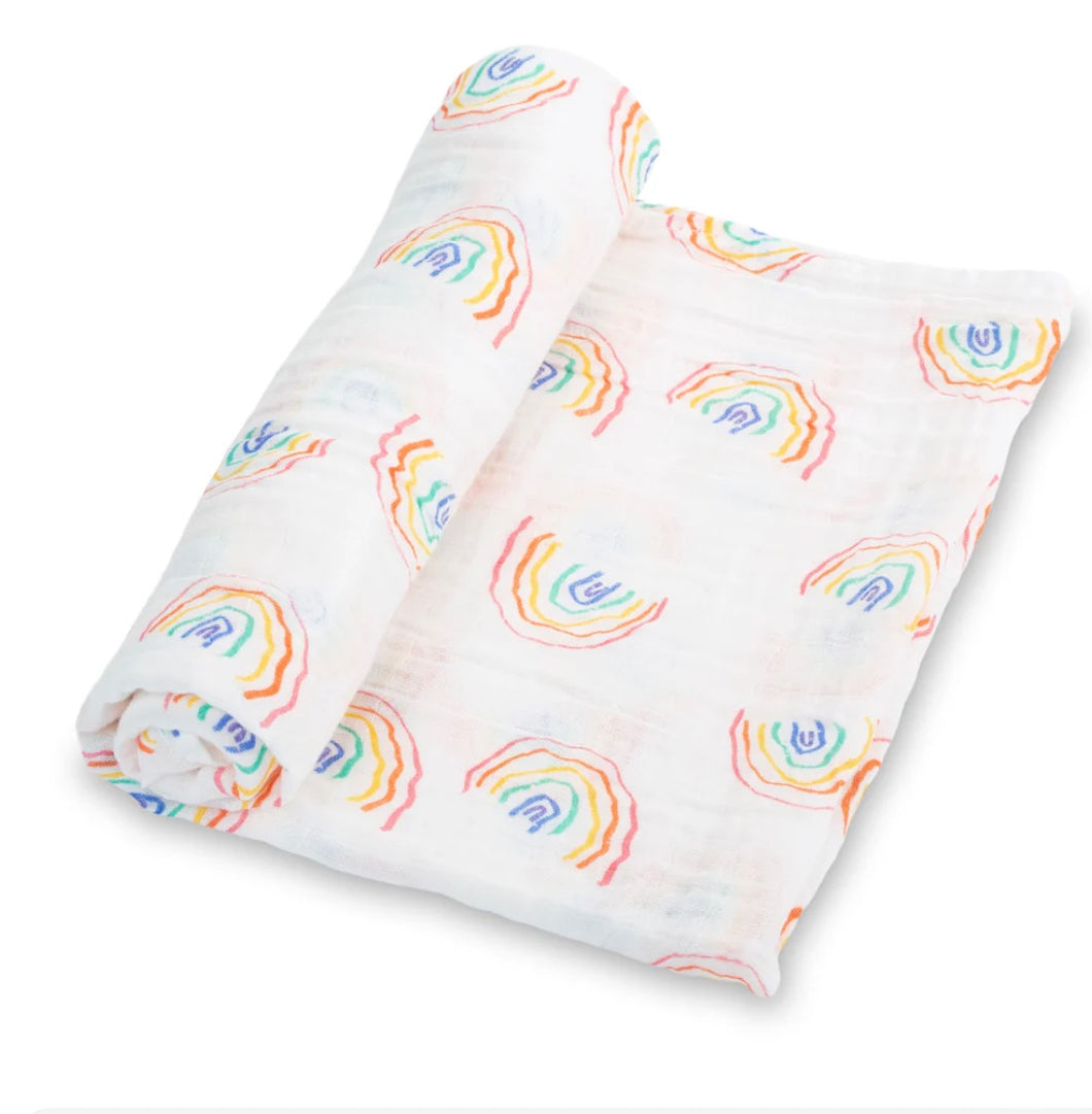 Somewhere Over the Rainbow Swaddle