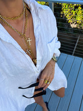 Load image into Gallery viewer, XL DIAMOND CROSS NECKLACE

