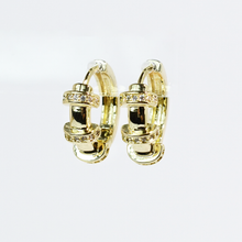 Load image into Gallery viewer, Rossette Huggies Gold
