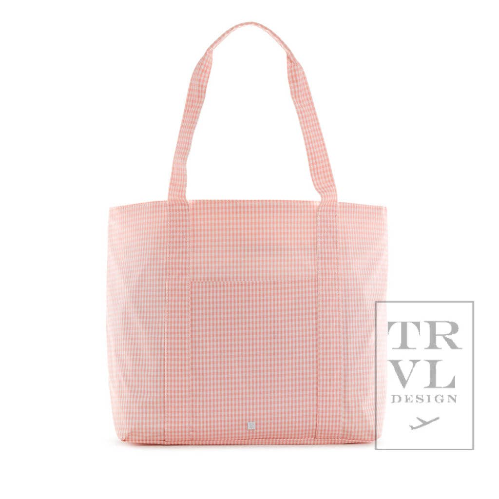 Jumbo Tote - X-large Tote Gingham Taffy: Gingham Taffy