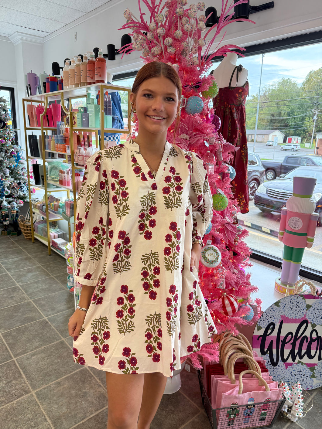 Floral reverie dress