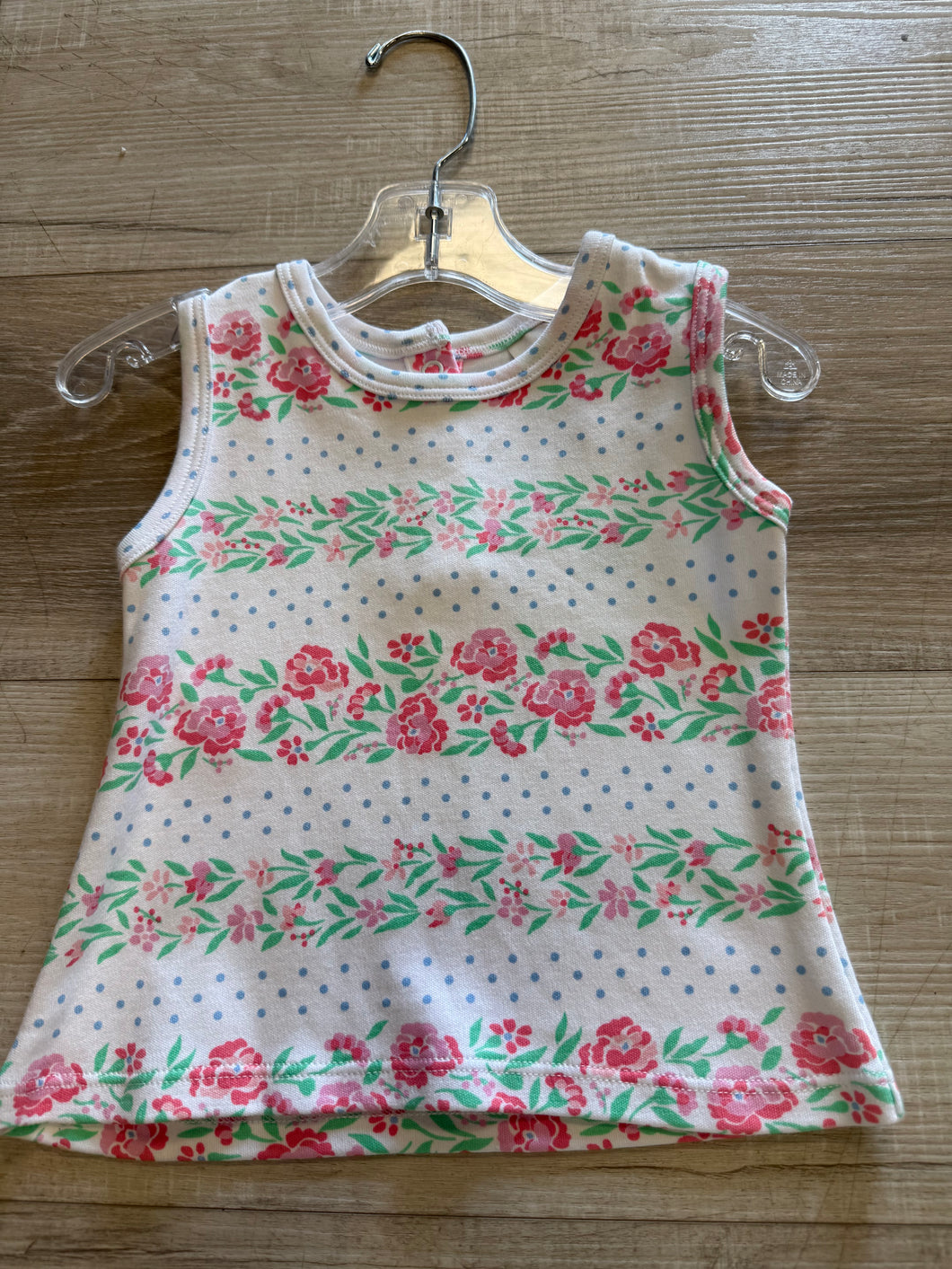 Floral detailed youth top