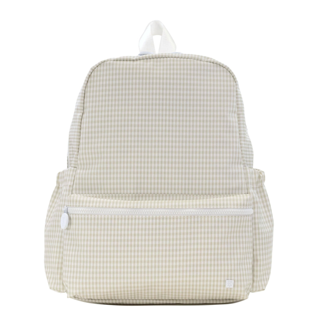 BACKPACKER - BACKPACK GINGHAM PEARL GREY