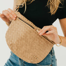 Load image into Gallery viewer, Westlyn Woven Bum Bag - TOP SELLER: Cream
