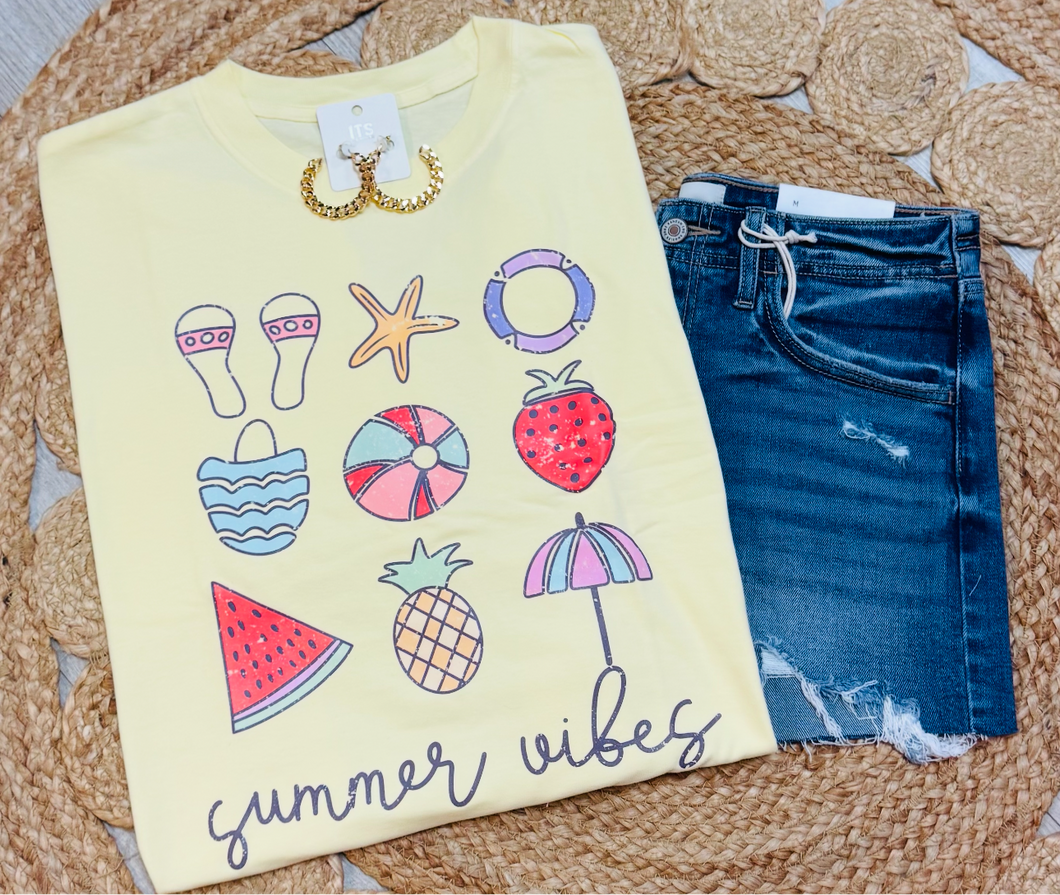 Summer vibes tee