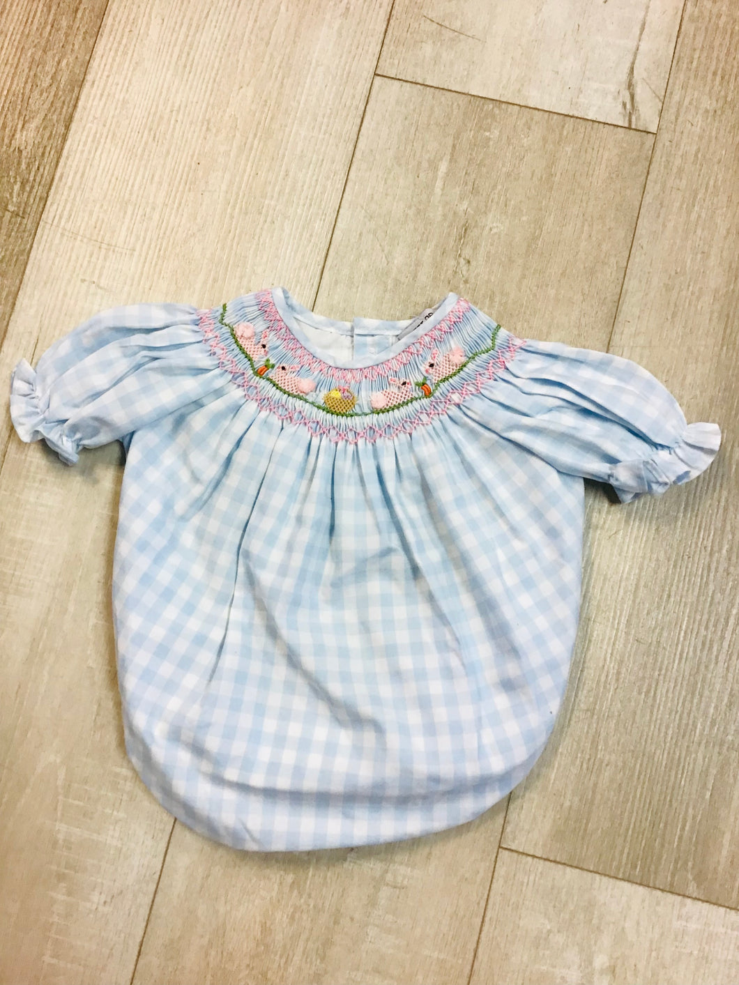 Smocked Bunny Bubble