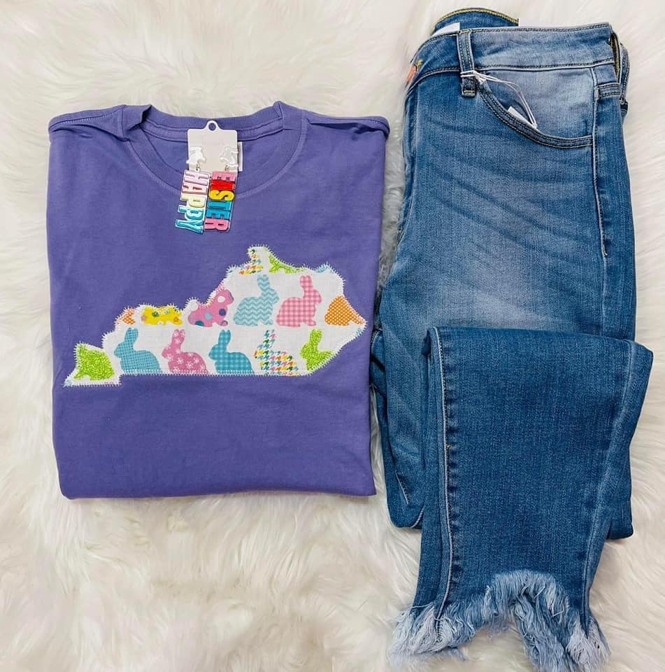 Easter Bunny Applique Tee