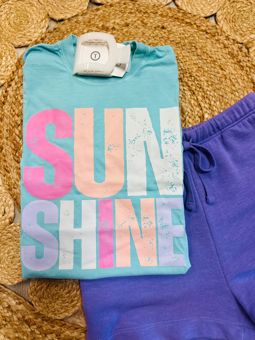 Sunshine block tee