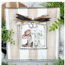 Load image into Gallery viewer, Cream &amp; White Display Board

