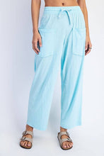 Load image into Gallery viewer, P566437-Ankle Length Cotton Slub Barrel Pant: Lemonilla / S-M-L (2-2-2)
