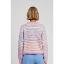 Load image into Gallery viewer, TF26-0715 - Multi color button up cardigan: MOCHA MIX / S-M-L(3-2-1)
