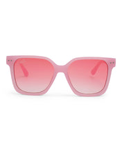 Load image into Gallery viewer, Linny - Women's Oversized Horn Frame Sunglasses: Blue
