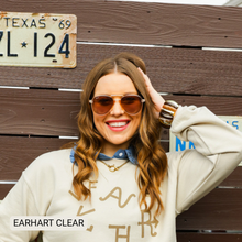 Load image into Gallery viewer, Earhart - Women’s Aviator Sunglasses–Polarized Everyday Chic: Marble

