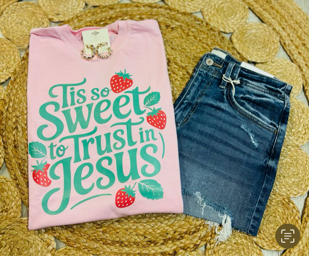 Tis so sweet to trust in Jesus