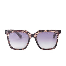 Load image into Gallery viewer, Dani- Women’s Square Sunglasses – Oversized Fall Line: Grey Cheetah

