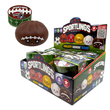 Load image into Gallery viewer, Fun Doh Sports Dumpling Squishy Fidget Toy - 12/Display: Wholesale Price
