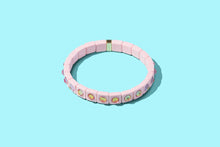 Load image into Gallery viewer, Enamel Stretch Bracelet - Small Gems - Maeve - Asst Colors: Multi-Colored
