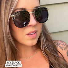 Load image into Gallery viewer, Ivy - Women's Oversized Square Sunglasses: MARBLE
