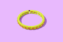 Load image into Gallery viewer, Enamel Stretch Bracelet - Small Gems - Zoe - Assorted Colors: Pink
