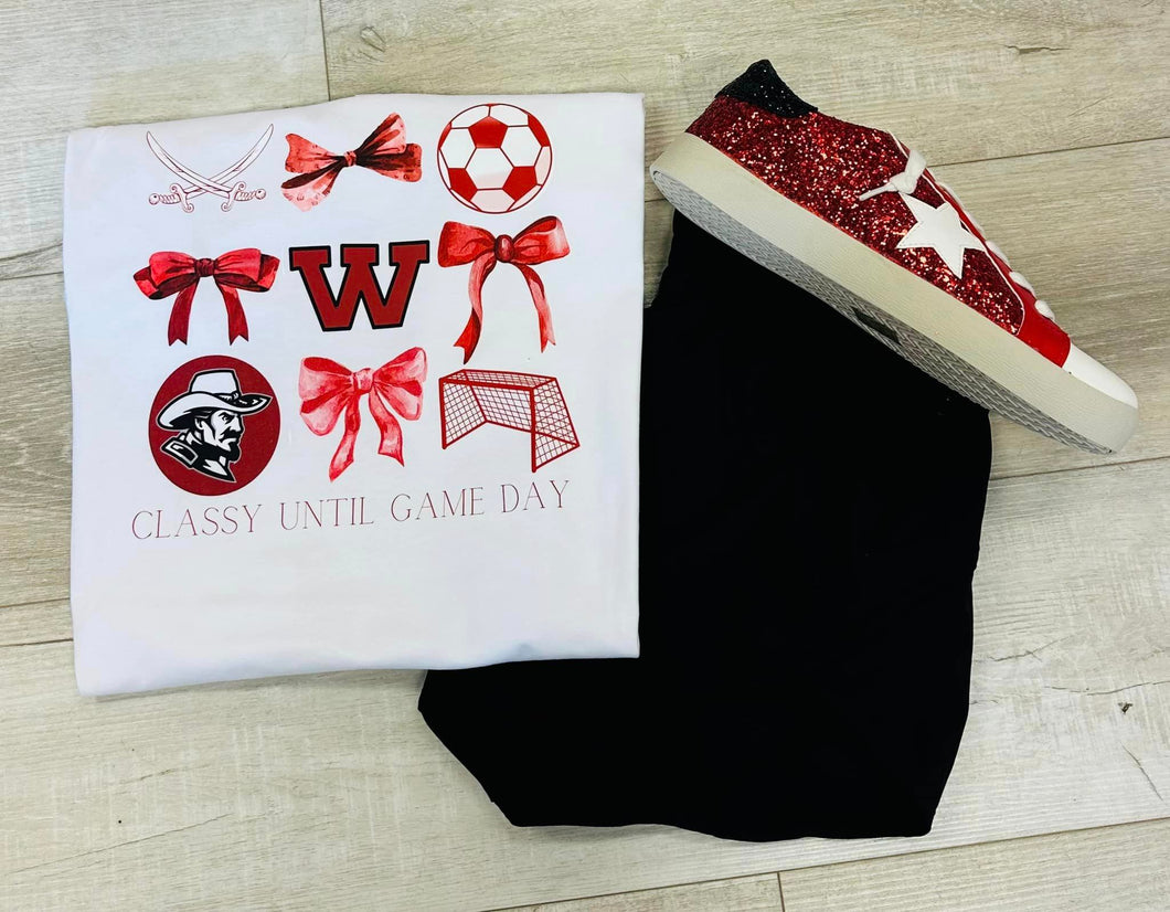 Classy Until Game Day Whitley Soccer