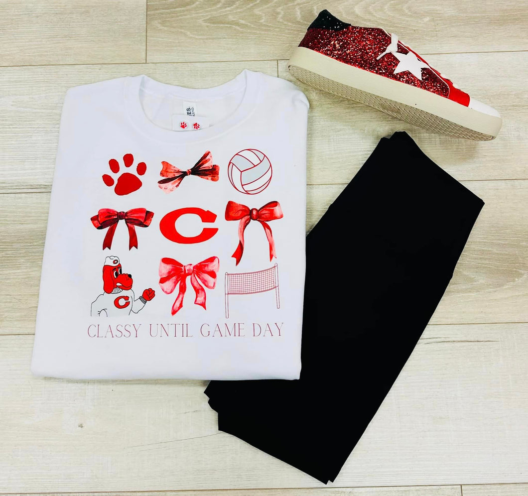 Classy Until Game Day Volleyball Basketball