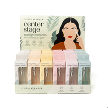 Load image into Gallery viewer, Lemon Lavender Center Stage Spotlight Tweezers
