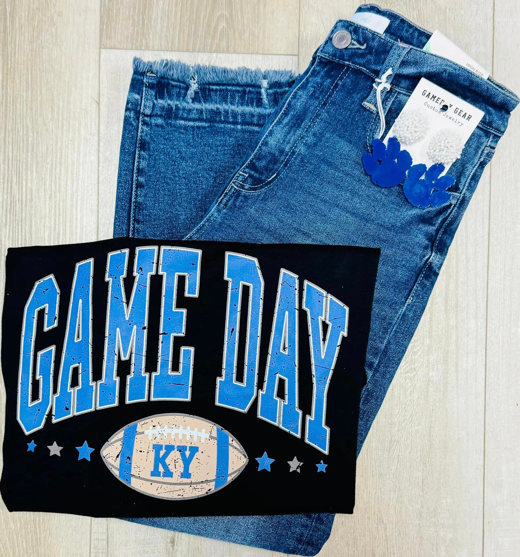 Kentucky Game Day Black T-Shirt