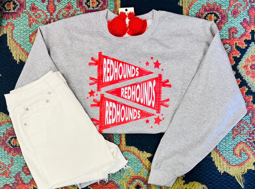 Redhounds Redhounds Banner Crewneck