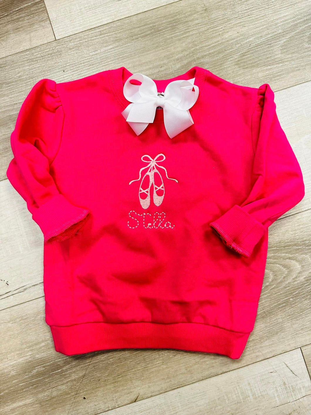 Ballerina Personalized Crewneck