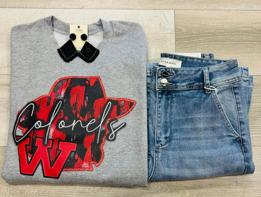 Whitley Colonels Graffiti Crewneck Sweatshirt