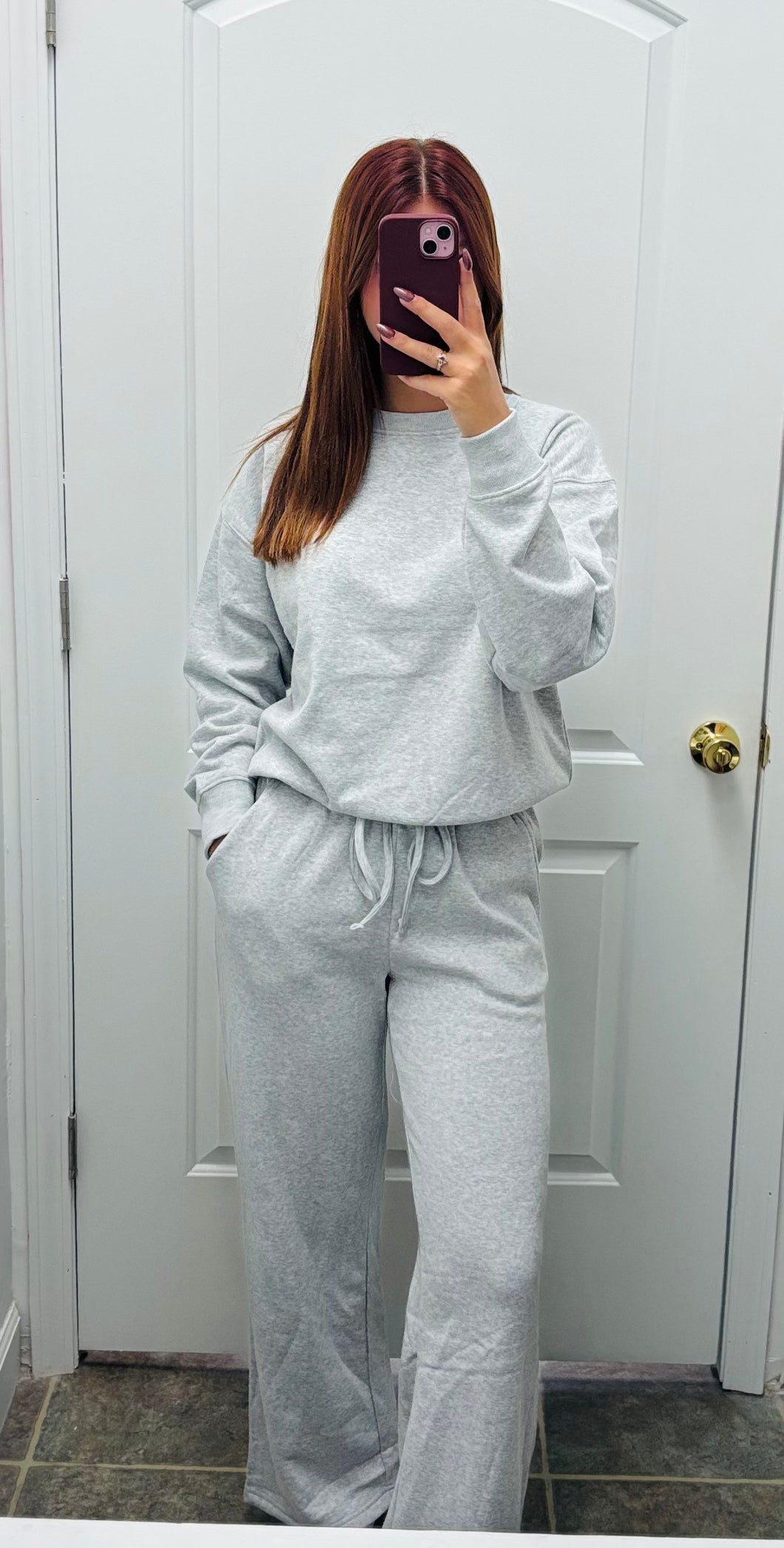 Heather Grey Cozy Set