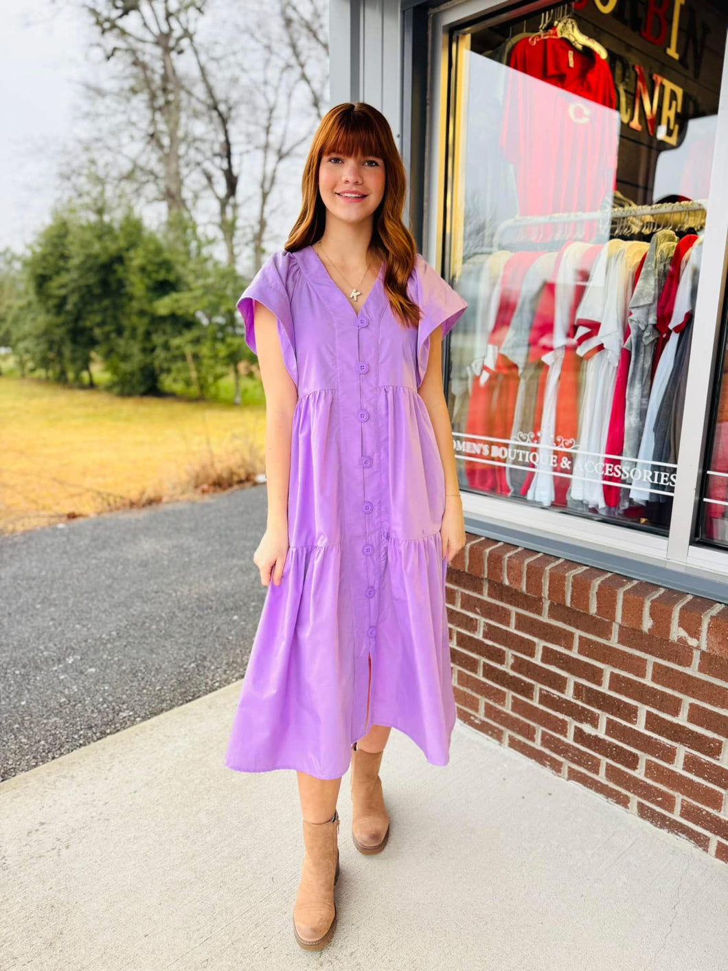 Lavender Dress