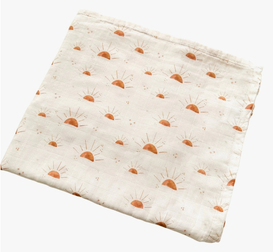 Boho suns Muslin Swaddle