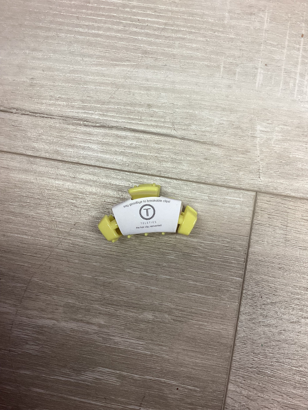 Tiny yellow clip