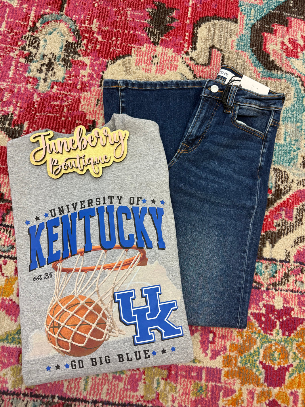 Kentucky basketball crewneck