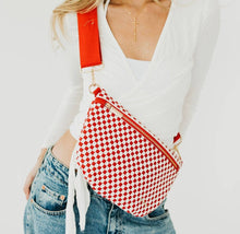 Load image into Gallery viewer, Westlyn Woven Bum Bag - TOP SELLER: Black
