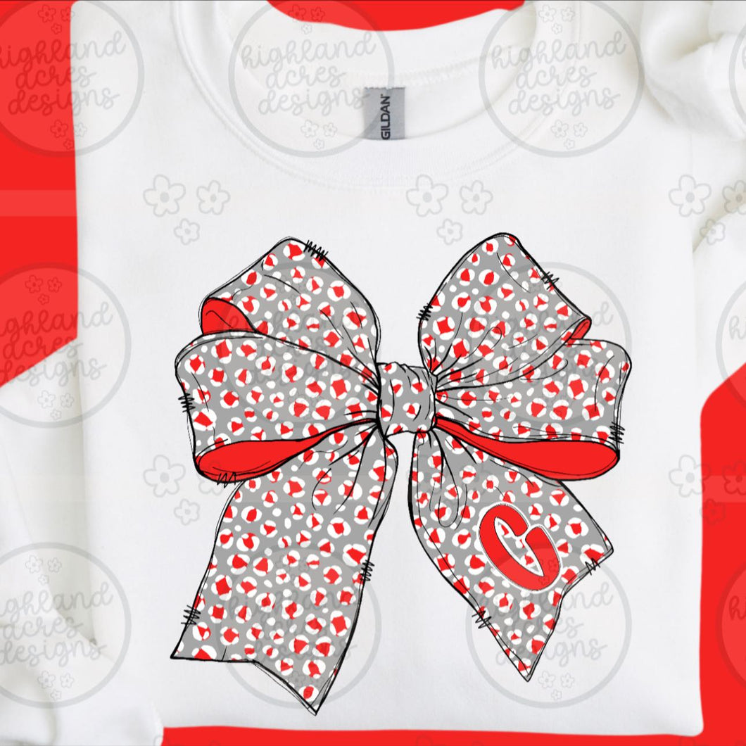 Corbin Cheetah Print Bow