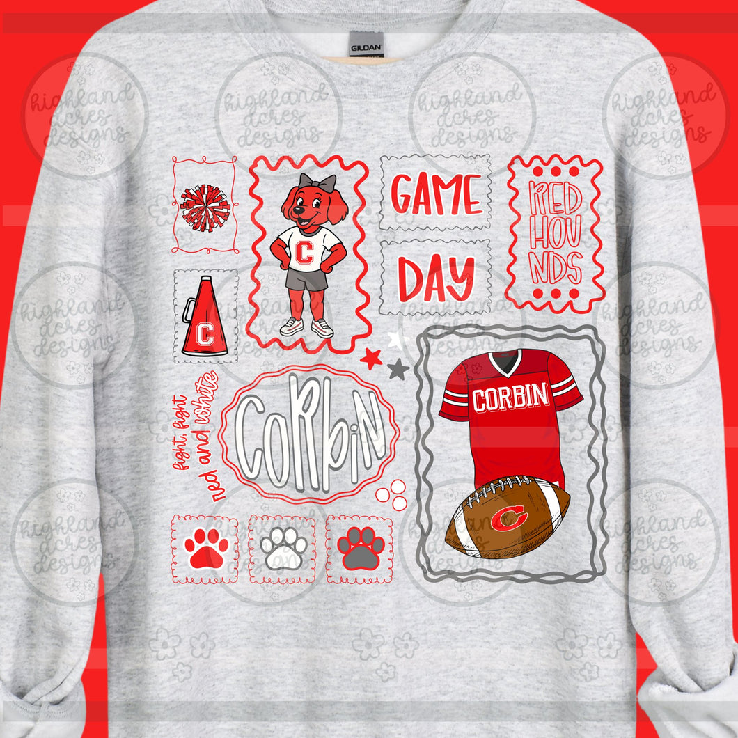 Corbin Game Day Cheer Frame