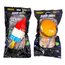 Load image into Gallery viewer, Fun Doh MEGA 8" Food Squishies Sensory Toy - 12/Display: Wholesale Price
