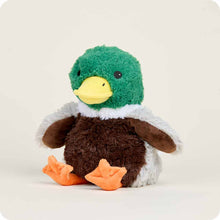 Load image into Gallery viewer, Mallard Warmies Heatable Plushie Lavender Scented Weighted
