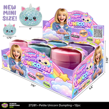 Load image into Gallery viewer, Fun Doh Petite Unicorn Dumpling Squishy Toy - 12/Display: Wholesale Price
