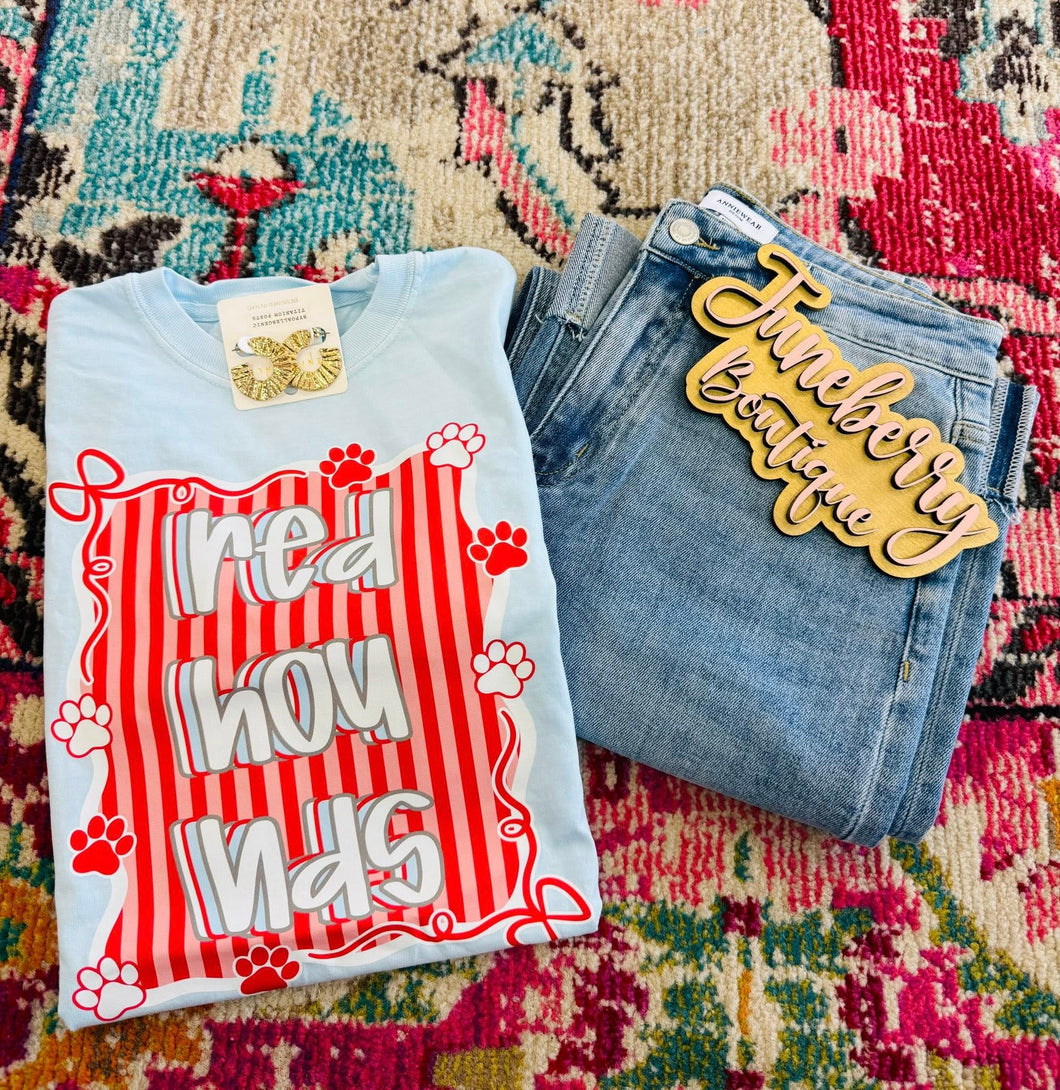 Redhounds Blue Bow Frame