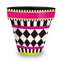 Load image into Gallery viewer, Neon Checkerboard Large Planter
