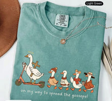 Load image into Gallery viewer, On my way to spread the Gospel Comfort Color Tee
