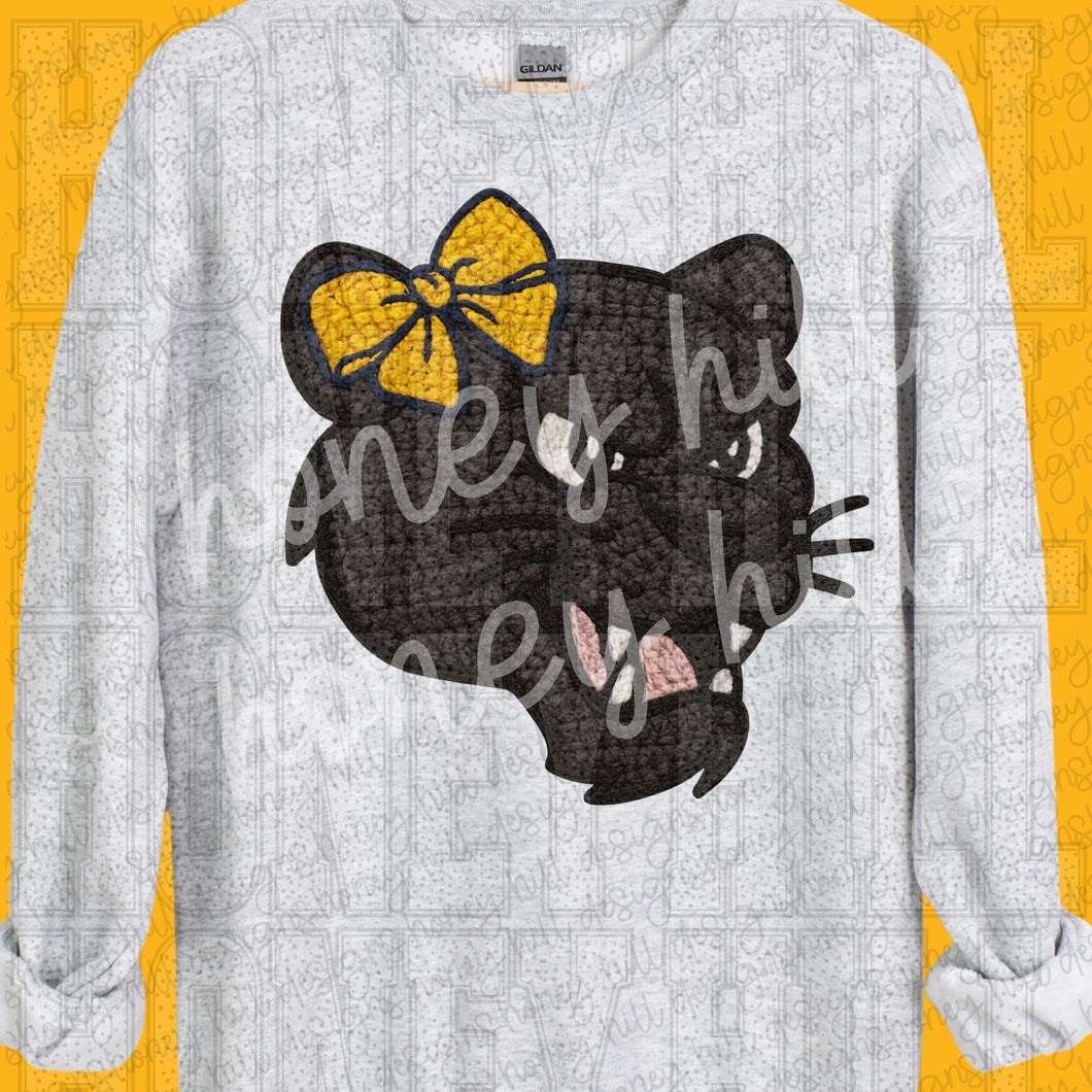 Knox Central Panther Faux Yarn