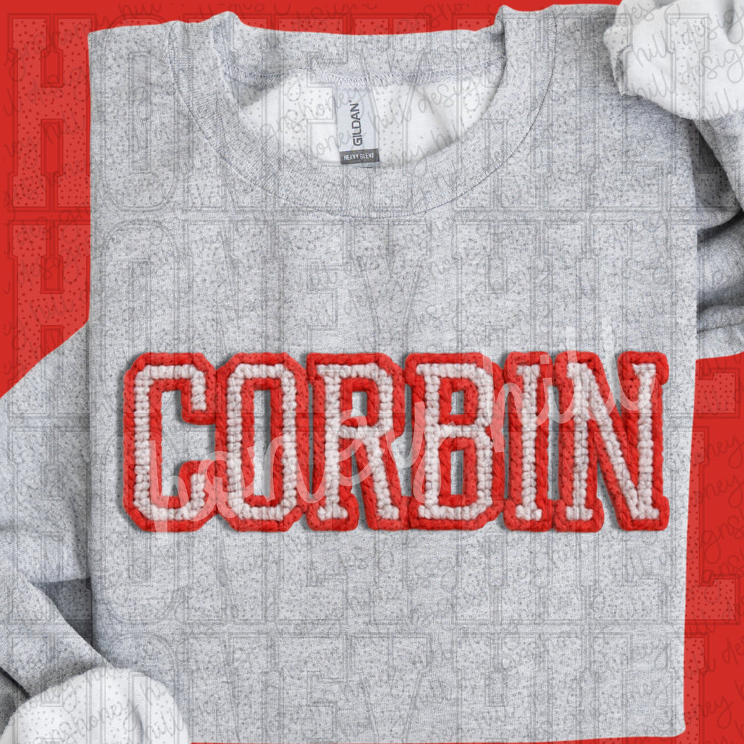 Corbin BLOCK Faux Yarn