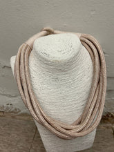 Load image into Gallery viewer, &quot;Original&quot; Slub 8-Strand Necklace (ecru)
