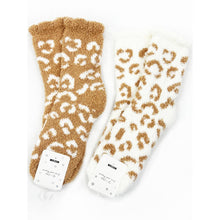 Load image into Gallery viewer, Plush Cozy Leopard Socks: MIX COLOR / ONE(12)
