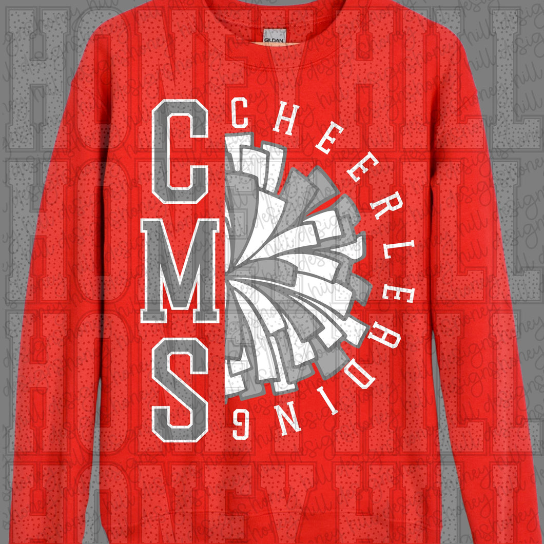 CMS Cheerleading With Half Pom Pom