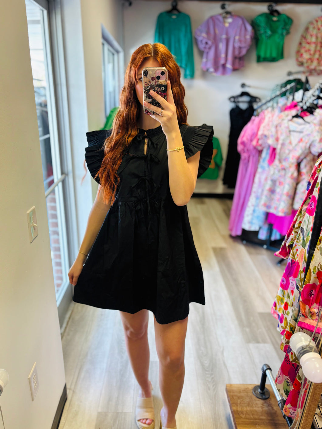 Black Bow Dress